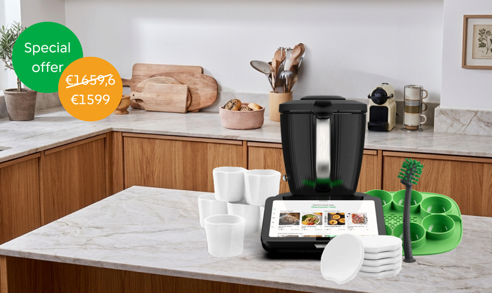 Thermomix TM7 + Nester + Ramekins + 2 in 1 brush